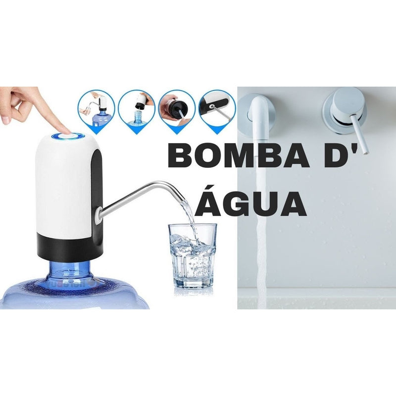 Bomba D'água Elétrica Torneira Water Dispenser Automático Galão